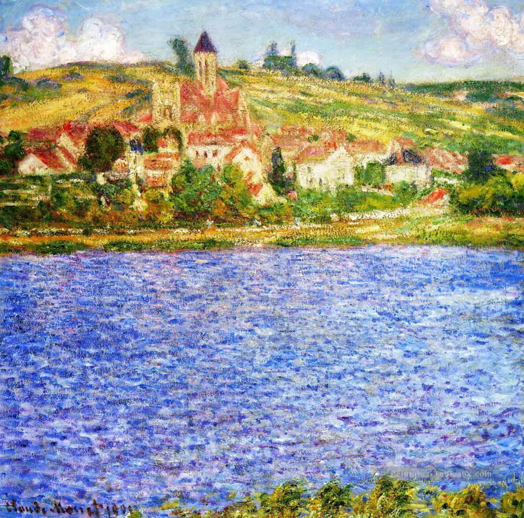 Vetheuil Après midi Claude Monet Peintures à l'huile